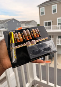 Orange Tiger Butterfly Set
