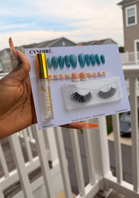 Teal Aqua Gem Set
