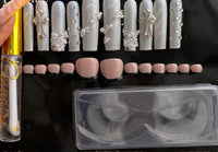 White Pearl Cross Set